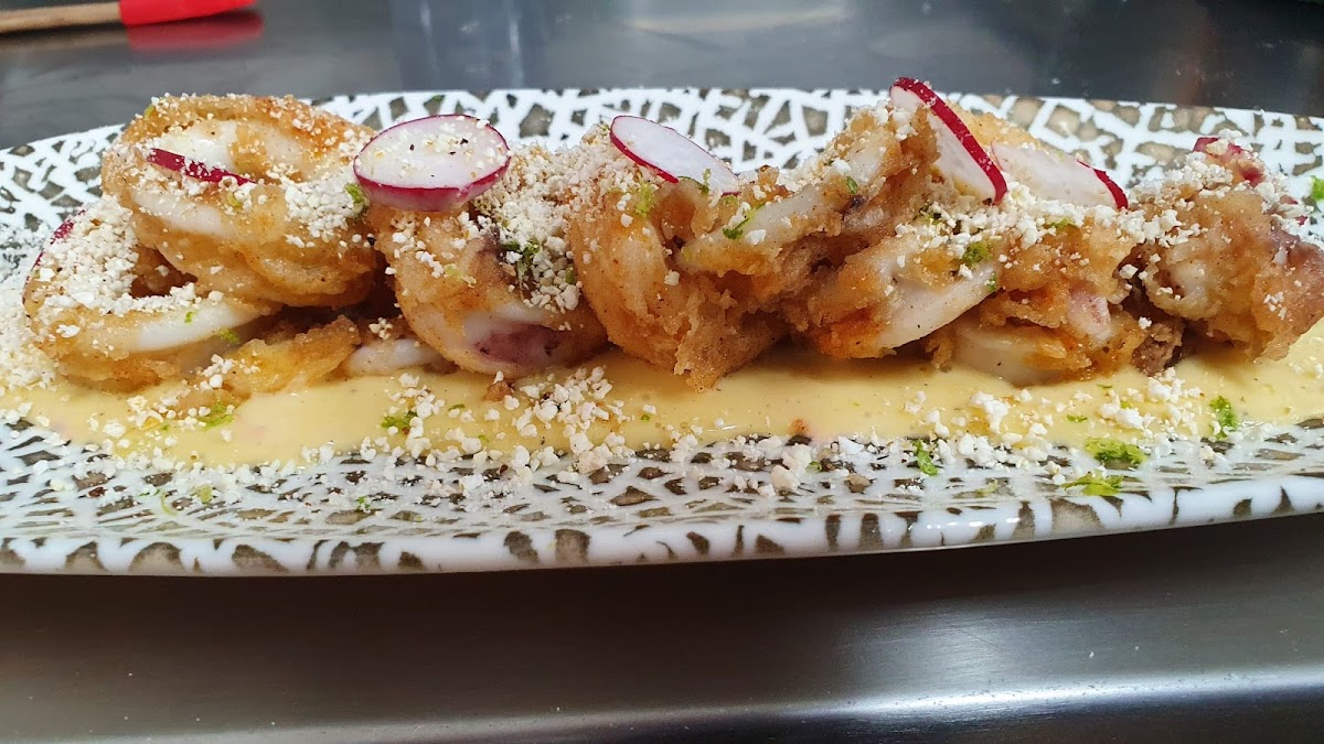 Arroz a banda recién terminado
